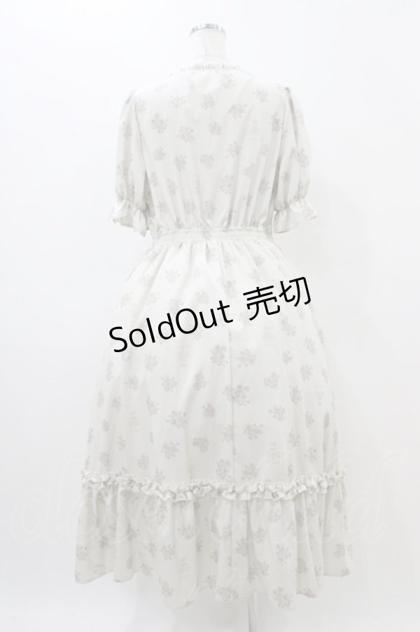 画像2: m petit by misako / AOKハナガラスクエアワンピース LL 生成り H-25-11-14-033-LO-OP-NS-ZH (2)