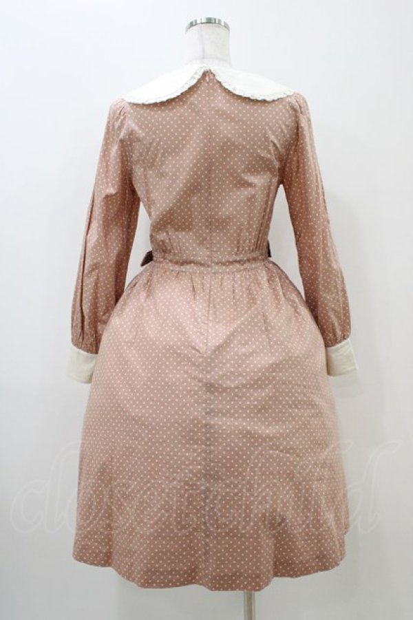 画像2: PINK HOUSE CHELSEA / ドットワンピース Free ピンク H-25-11-14-034-EL-OP-NS-ZH (2)