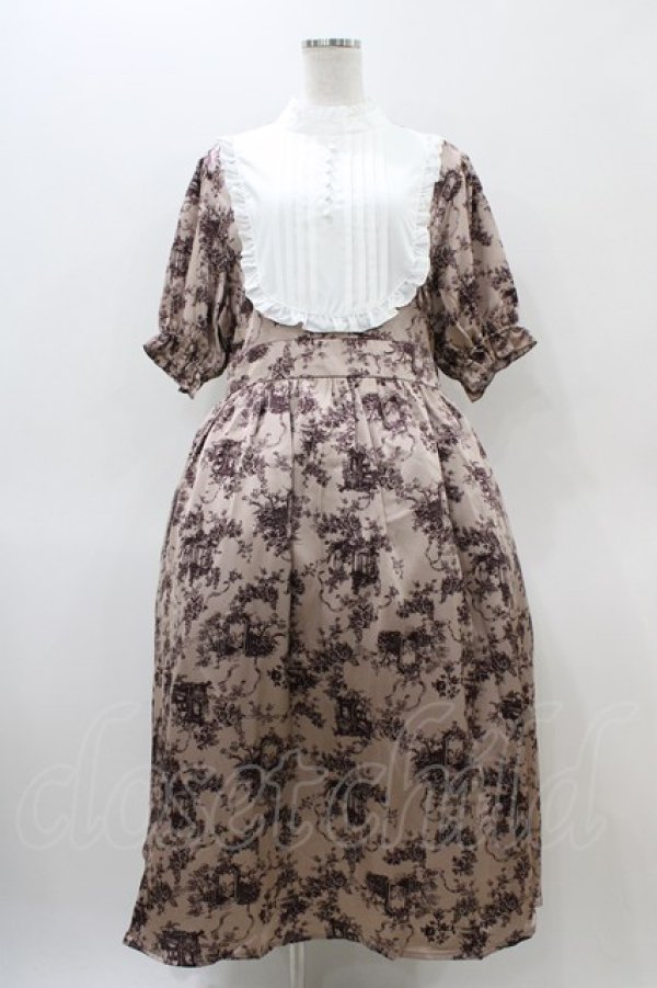 画像1: m petit by misako / TT*AMトワルドジュイOP 3L ピンク H-25-11-14-035-LO-OP-NS-ZH (1)