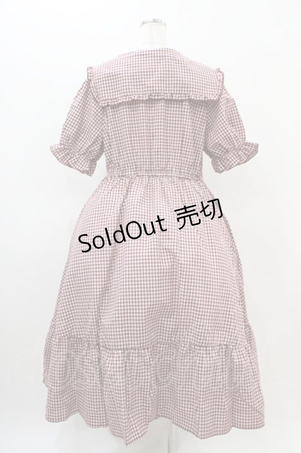 画像2: m petit by misako / AM*ギンガムCHKワンピース 3L レッド H-25-11-14-036-LO-OP-NS-ZH (2)