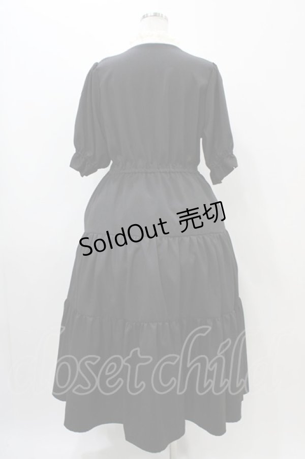 画像2: m petit by misako / TT*AMデシンヨークOP LL ブラック H-25-11-14-039-LO-OP-NS-ZH (2)