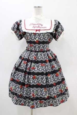 画像: Ank Rouge / Lacycherryberryヨーク切替ワンピース M ブラック H-25-11-14-040-CA-OP-NS-ZH