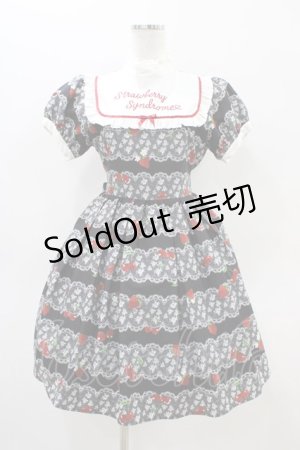 画像: Ank Rouge / Lacycherryberryヨーク切替ワンピース M ブラック H-25-11-14-040-CA-OP-NS-ZH