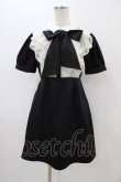 画像1: evelyn / ドットフリルワンピース Free ブラック H-25-11-14-042-LO-SK-NS-ZH (1)