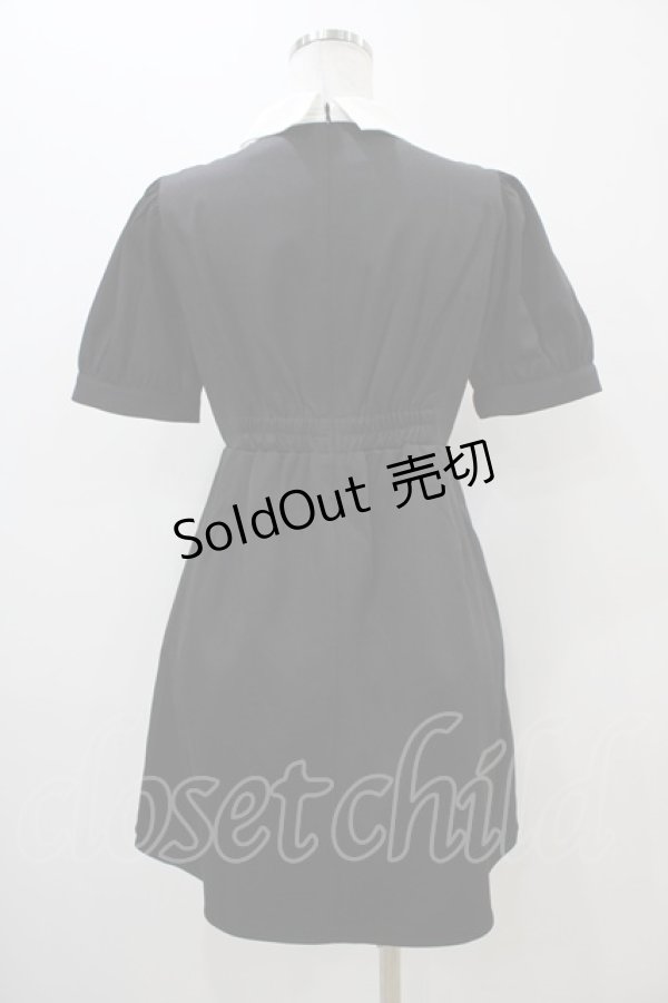 画像2: evelyn / ドットフリルワンピース Free ブラック H-25-11-14-042-LO-SK-NS-ZH (2)