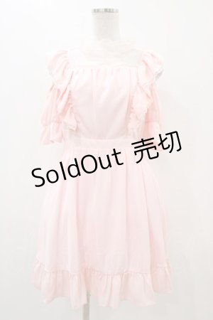 画像: Princess Melody / フリルワンピース Free ピンク H-25-11-14-044-EL-OP-NS-ZH