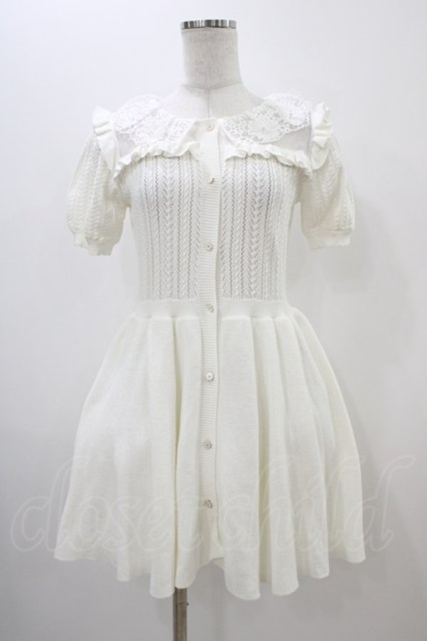 画像1: LIZ LISA / チュール切替ニットワンピース Free オフ H-25-11-14-046-LO-OP-NS-ZH (1)