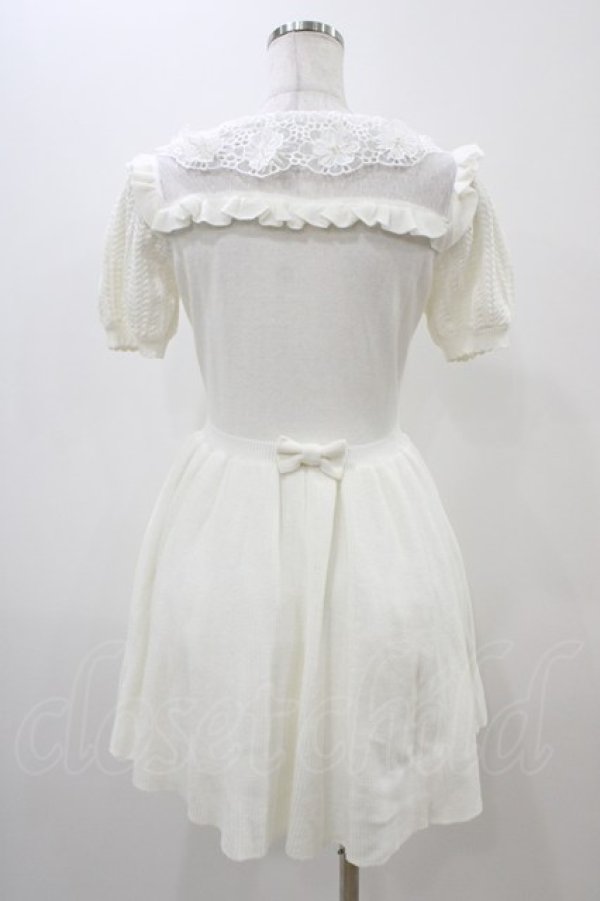 画像2: LIZ LISA / チュール切替ニットワンピース Free オフ H-25-11-14-046-LO-OP-NS-ZH (2)