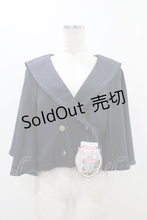 画像: Kurumi Collaboration / マリンアカデミアケープ LL ネイビー H-25-11-14-049-0-JA-NS-ZH