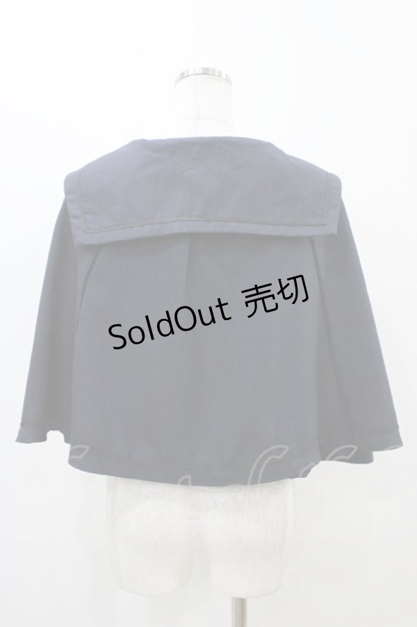 画像2: Kurumi Collaboration / マリンアカデミアケープ LL ネイビー H-25-11-14-049-0-JA-NS-ZH (2)