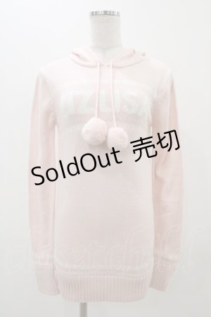 画像: LIZ LISA / ロゴニット Free ピンク H-25-11-14-055-LO-TO-NS-ZH