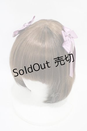 画像: Innocent World / IWチャームサテンツインリボンクリップ  ラベンダー H-25-11-14-007-IW-AC-NS-ZH