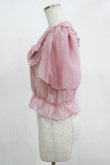 画像2: LAND by MILK BOY / LANDフリルブラウス  ピンク H-25-11-14-1030-MB-BL-KB-ZH (2)