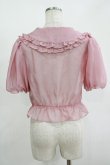 画像3: LAND by MILK BOY / LANDフリルブラウス  ピンク H-25-11-14-1030-MB-BL-KB-ZH (3)