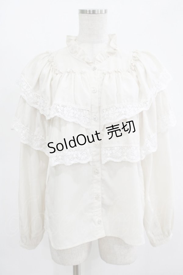 画像1: MILK / ALICE'Sブラウス  アイボリー H-25-11-14-1031-ML-BL-KB-ZH (1)