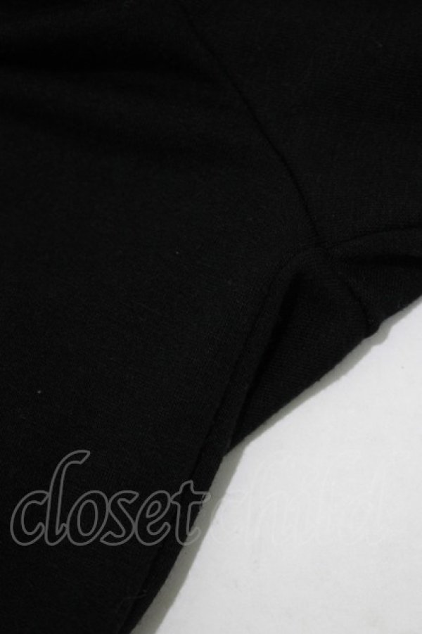 画像4: ALGONQUINS / プリントロングカットワンピース  黒×紫 H-25-11-14-1033-AL-OP-KB-ZH (4)