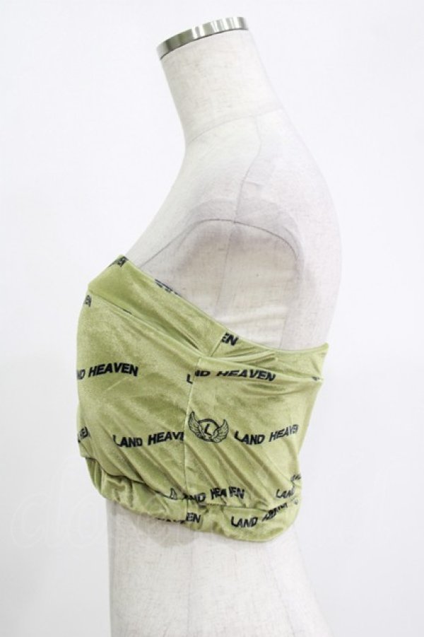 画像2: LAND by MILK BOY / LAND HEAVENチューブTOP  カーキ H-25-11-14-1034-MB-TO-KB-ZH (2)