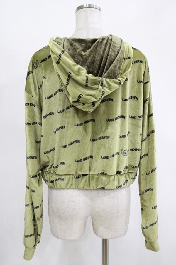 画像3: LAND by MILKBOY / LAND HEAVEN HOODIE  カーキ H-25-11-14-1035-MB-TO-KB-ZH (3)