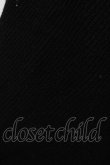 画像5: MILKBOY / ファー付ニットポンチョ  ブラック H-25-11-14-1036-MB-TO-KB-ZH (5)