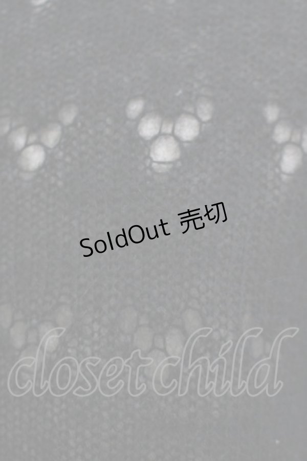 画像4: MILK / ファーリボンカーディガン  ブラック H-25-11-14-1037-ML-TO-KB-ZH (4)