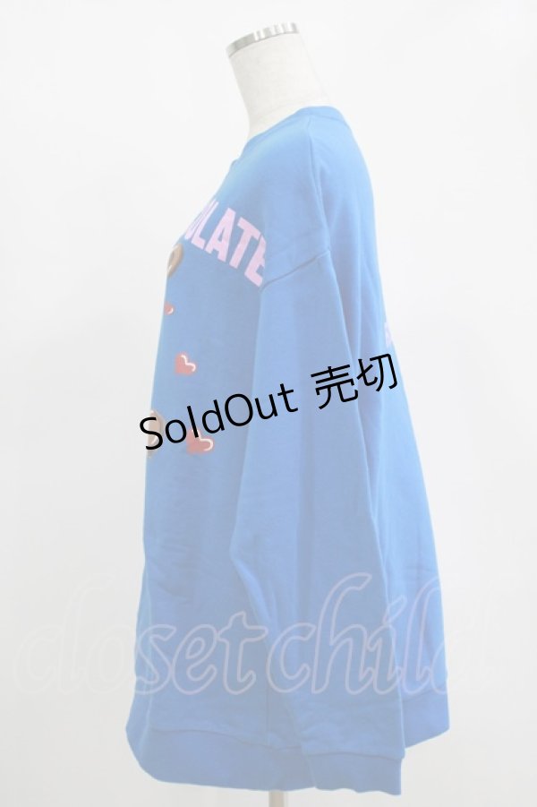 画像2: MILK / チョコレートバニースウェット  ブルー H-25-11-14-1038-ML-TO-KB-ZH (2)