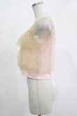 画像2: MILK / チュールレイヤードキャミ  ピンク H-25-11-14-1039-ML-TO-KB-ZH (2)