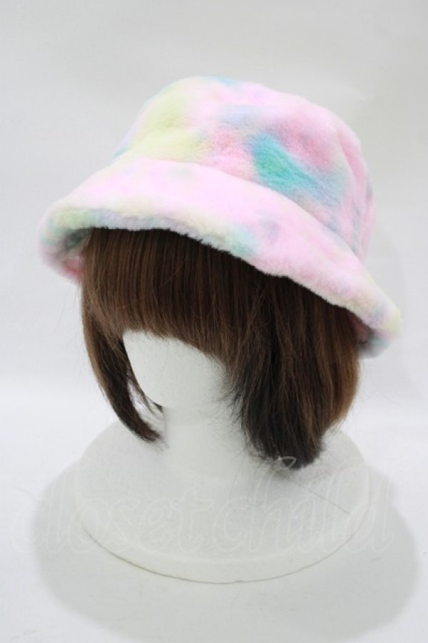 画像1: LAND by MILK BOY / COTTON CANDY HAT  レインボー H-25-11-14-1042-MB-AC-KB-ZH (1)