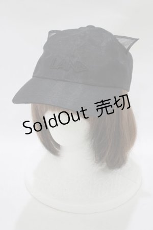 画像: LAND by MILK BOY / LAND CAT CAP  ブラック H-25-11-14-1045-MB-AC-KB-ZH