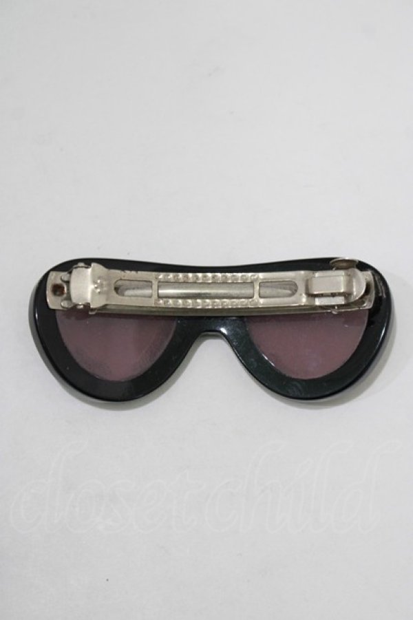 画像3: MILK / グラスバレッタ  黒 H-25-11-14-1049-ML-AC-KB-ZH (3)