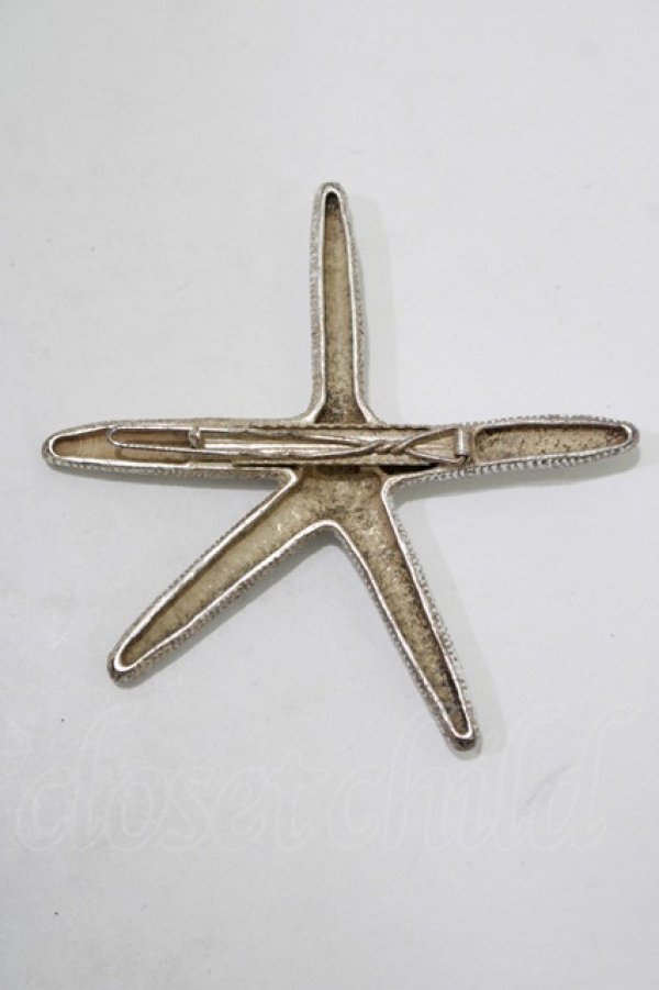 画像3: MILK / STARFISHヘアーピン  ホワイト×オーロラ H-25-11-14-1050-ML-AC-KB-ZH (3)