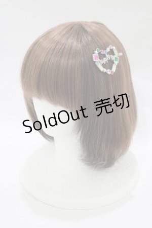 画像: LAND by MILK BOY / LANDハートヘアピン  シルバー H-25-11-14-1052-MB-AC-KB-ZH