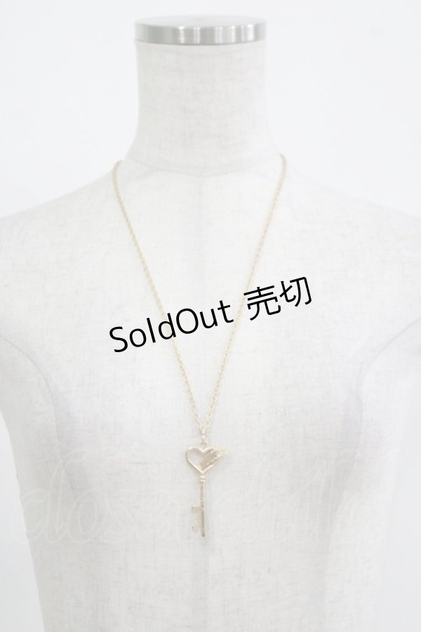 画像2: MILK / Keyネックレス  ゴールド H-25-11-14-1055-ML-AC-KB-ZH (2)