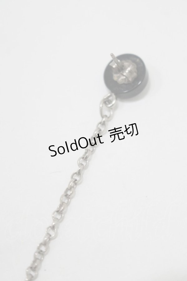 画像2: MILK / 音符ピアス  黒 H-25-11-14-1059-ML-AC-KB-ZH (2)