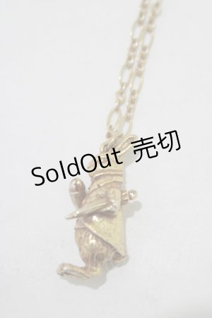 画像: Emily Temple cute / ワンダーランドラビットネックレス  ゴールド H-25-11-14-1063-ET-AC-KB-ZH