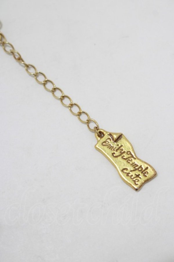 画像2: Emily Temple cute / ワンダーランドラビットネックレス  ゴールド H-25-11-14-1063-ET-AC-KB-ZH (2)