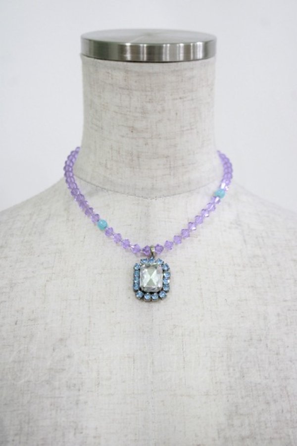 画像2: LAND by MILK BOY / LAND BIJOUネックレス  ラベンダー H-25-11-14-1064-MB-AC-KB-ZH (2)