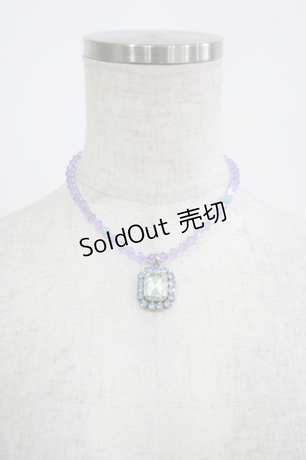 画像2: LAND by MILK BOY / LAND BIJOUネックレス  ラベンダー H-25-11-14-1064-MB-AC-KB-ZH (2)