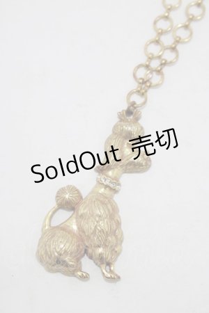 画像: Emily Temple cute / プードルネックレス  ゴールド H-25-11-14-1065-ET-AC-KB-ZH