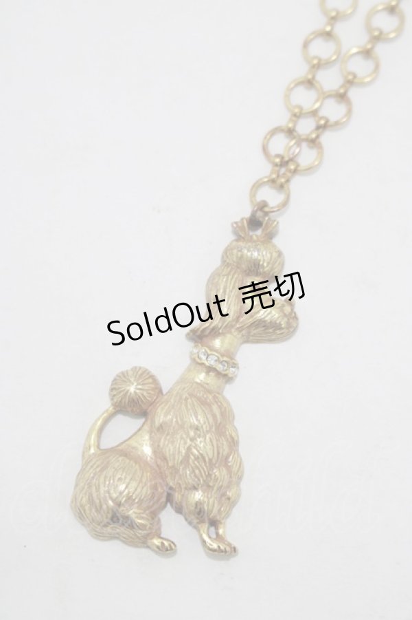 画像1: Emily Temple cute / プードルネックレス  ゴールド H-25-11-14-1065-ET-AC-KB-ZH (1)