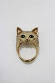 画像1: MILK / BABY CAT Collectionリング 約10〜11号 ゴールド H-25-11-14-1068-ML-AC-KB-ZH (1)