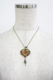 画像2: Michal Negrin / フラワーハートネックレス   H-25-11-14-1072-LO-AC-KB-ZH (2)