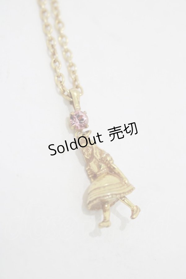 画像1: Emily Temple cute / ワンダーランドアリスネックレス  ゴールド H-25-11-14-1073-ET-AC-KB-ZH (1)