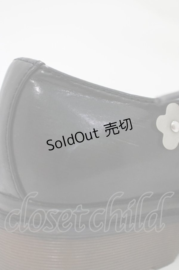 画像5: merry jenny / おはな咲いたラバーソールシューズ M ブラック H-25-11-14-1075-LO-SH-KB-ZH (5)