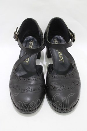 画像: Jane Marple / クロスストラップシューズ M ブラック H-25-11-14-1076-JM-SH-KB-ZH