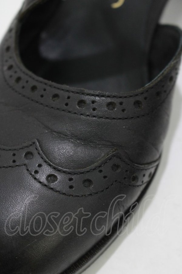 画像5: Jane Marple / クロスストラップシューズ M ブラック H-25-11-14-1076-JM-SH-KB-ZH (5)