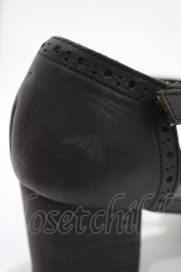 画像7: Jane Marple / クロスストラップシューズ M ブラック H-25-11-14-1076-JM-SH-KB-ZH (7)