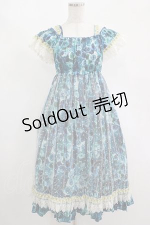 画像: Dangerous nude / Baby Roseワンピース  ブルーローズ H-25-11-14-1008-PU-OP-KB-ZH