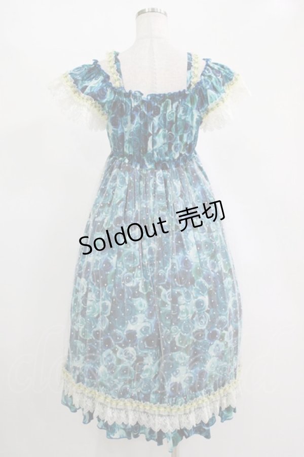 画像3: Dangerous nude / Baby Roseワンピース  ブルーローズ H-25-11-14-1008-PU-OP-KB-ZH (3)