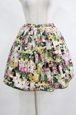 画像1: Emily Temple cute / フラワーショップスカート  ブラック H-25-11-14-1010-ET-SK-KB-ZH (1)
