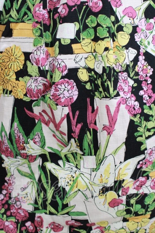 画像4: Emily Temple cute / フラワーショップスカート  ブラック H-25-11-14-1010-ET-SK-KB-ZH (4)